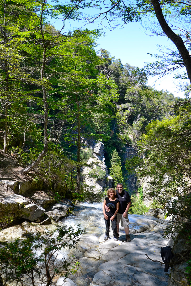 Villa la Angostura 2015 - Mirador Belvedere y cascada Inacayal
