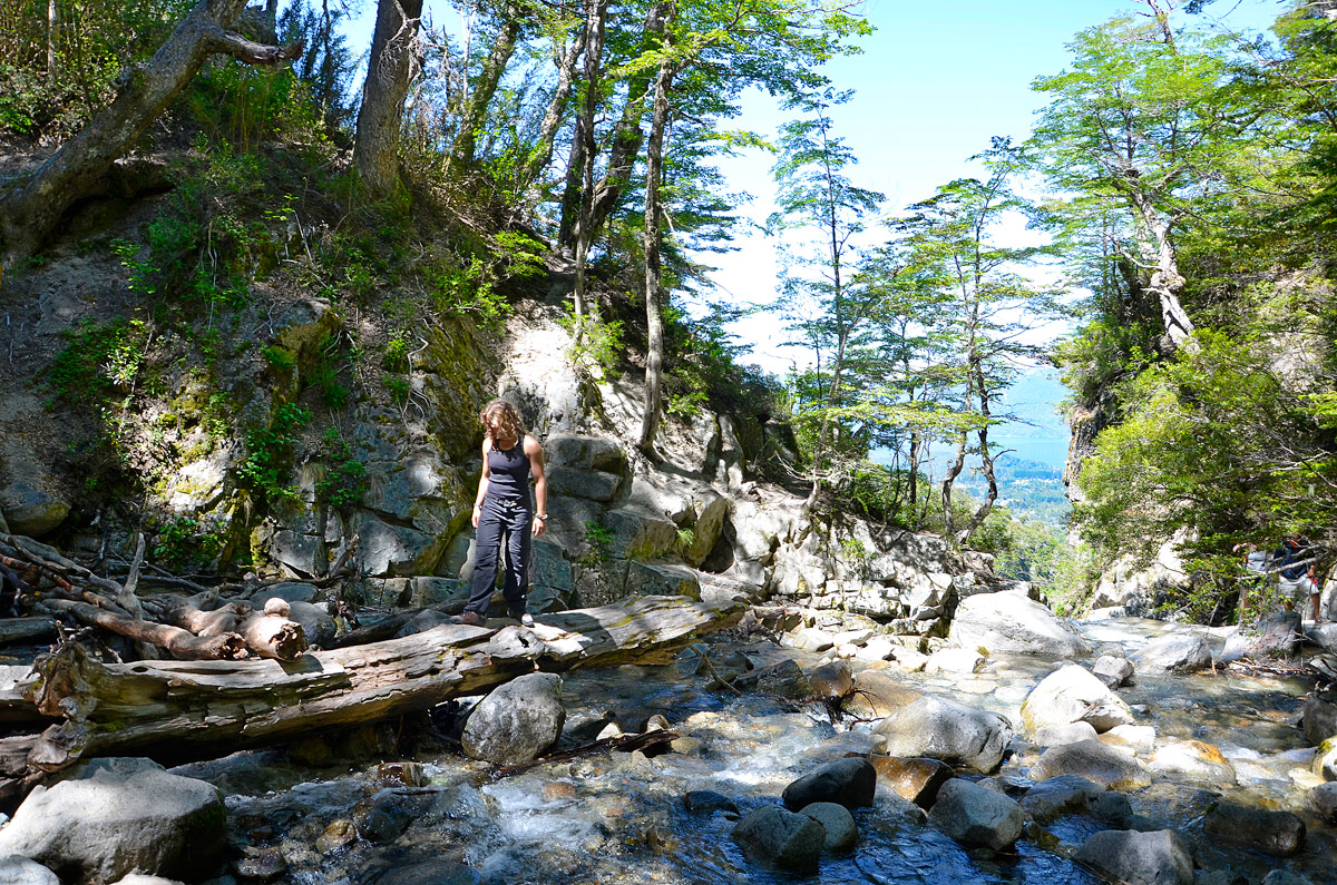 Villa la Angostura 2015 - Mirador Belvedere y cascada Inacayal