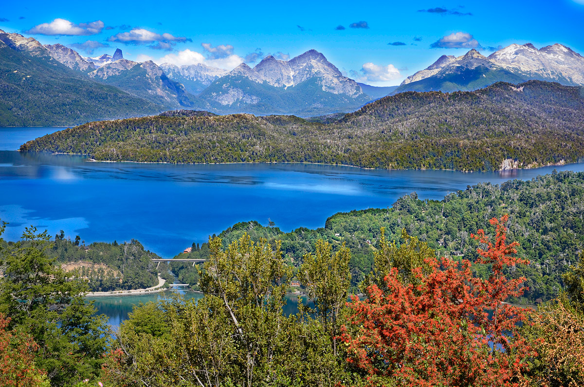 Villa la Angostura 2015 - Mirador Belvedere y cascada Inacayal