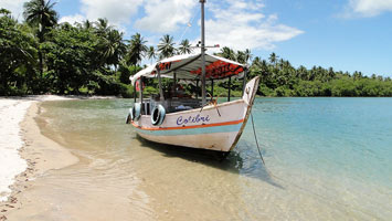 Ilha de Boipeba - Praia de Bainema, Ponta de Castelhanos, Cova da On�a