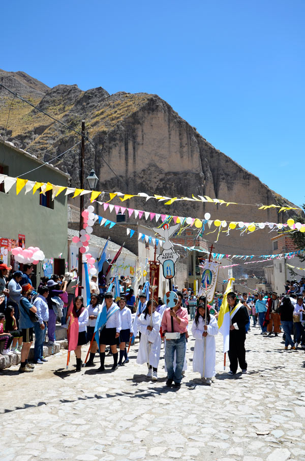 Iruya, Procesi&oacute;n de la Virgen del Rosario