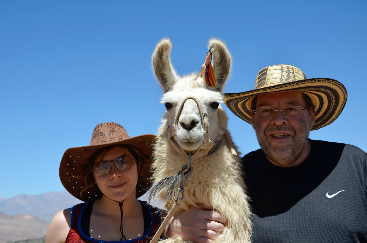 Tilcara, Caravana de Llamas