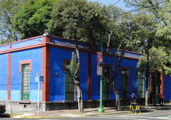 Casa de Frida Khalo y Diego Rivera - Coyoacan, M�xico DF