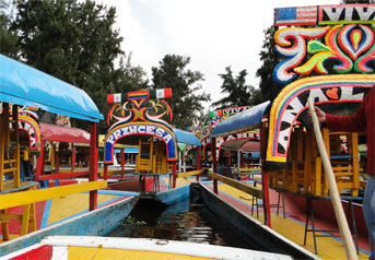 M�xico DF - Xochimilco - Canales y Trajineras