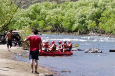 San Martin de los Andes - Rafting en el r�o Allumin�