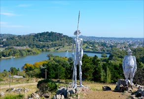 Tandil - Monumento a Don Quijote y Sancho Panza