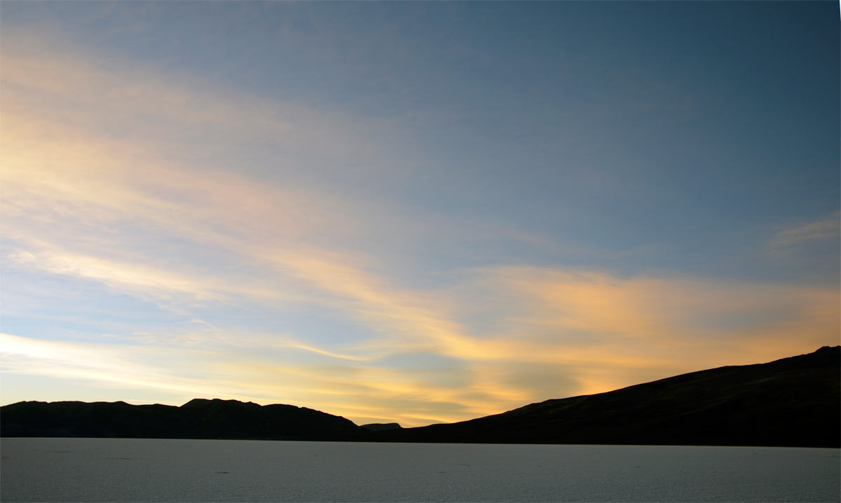 Salar de Uyuni - Atardecer