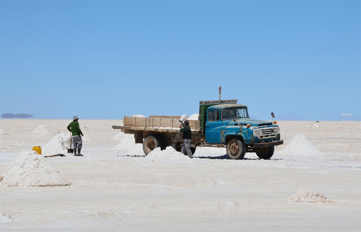 Colchani, salar de Uyuni