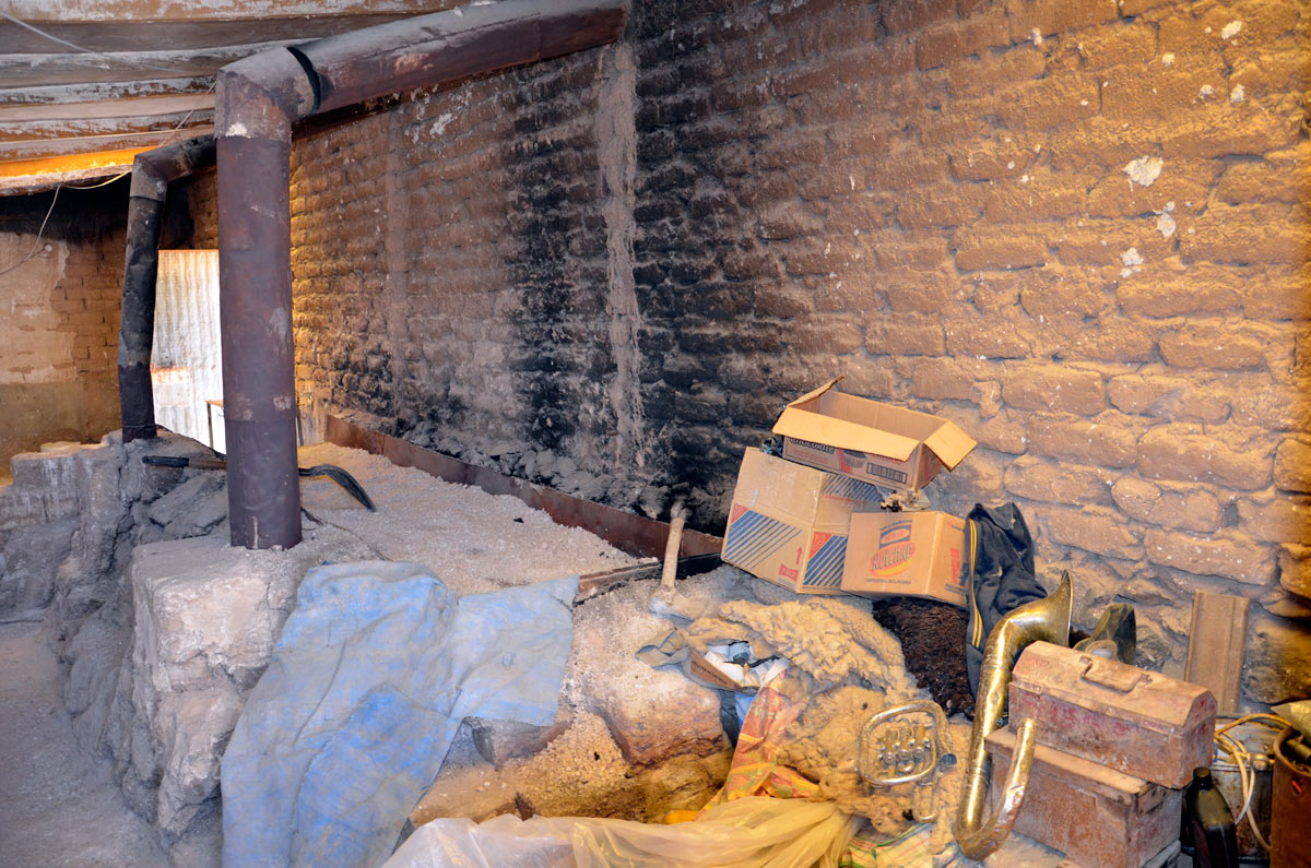 Colchani, secado de la sal