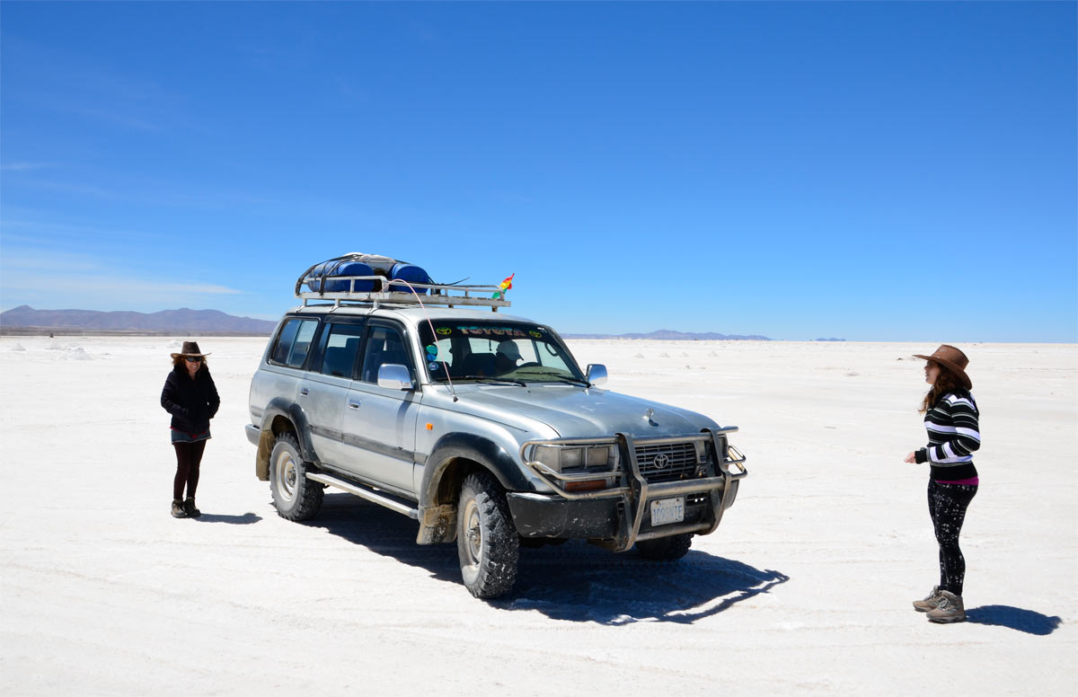 Salar de Uyuni, Toyota