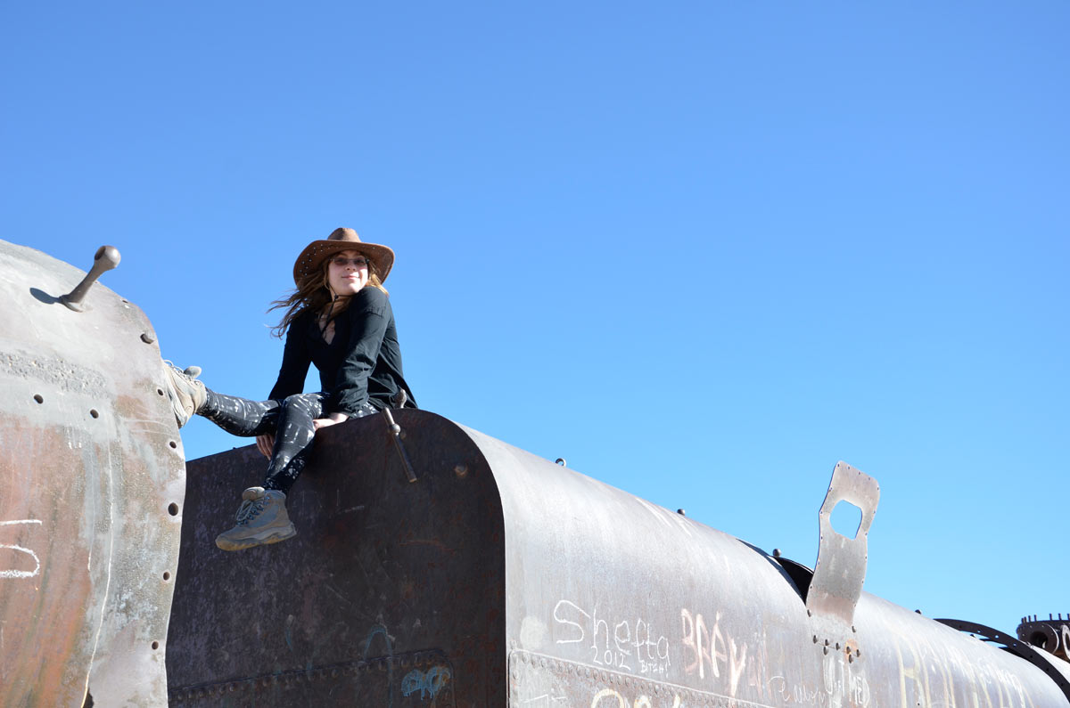Uyuni, cementerio de trenes